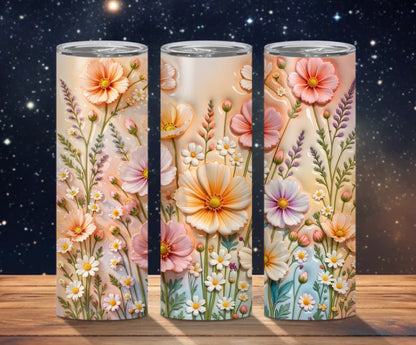 Wildflowers Tumbler Wrap