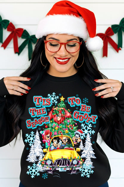 Tis The Season To Be Goofy (Double Sleeve) DTF Prints
