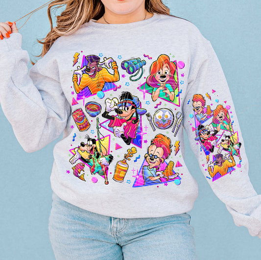 Bright Goofy DTF Print