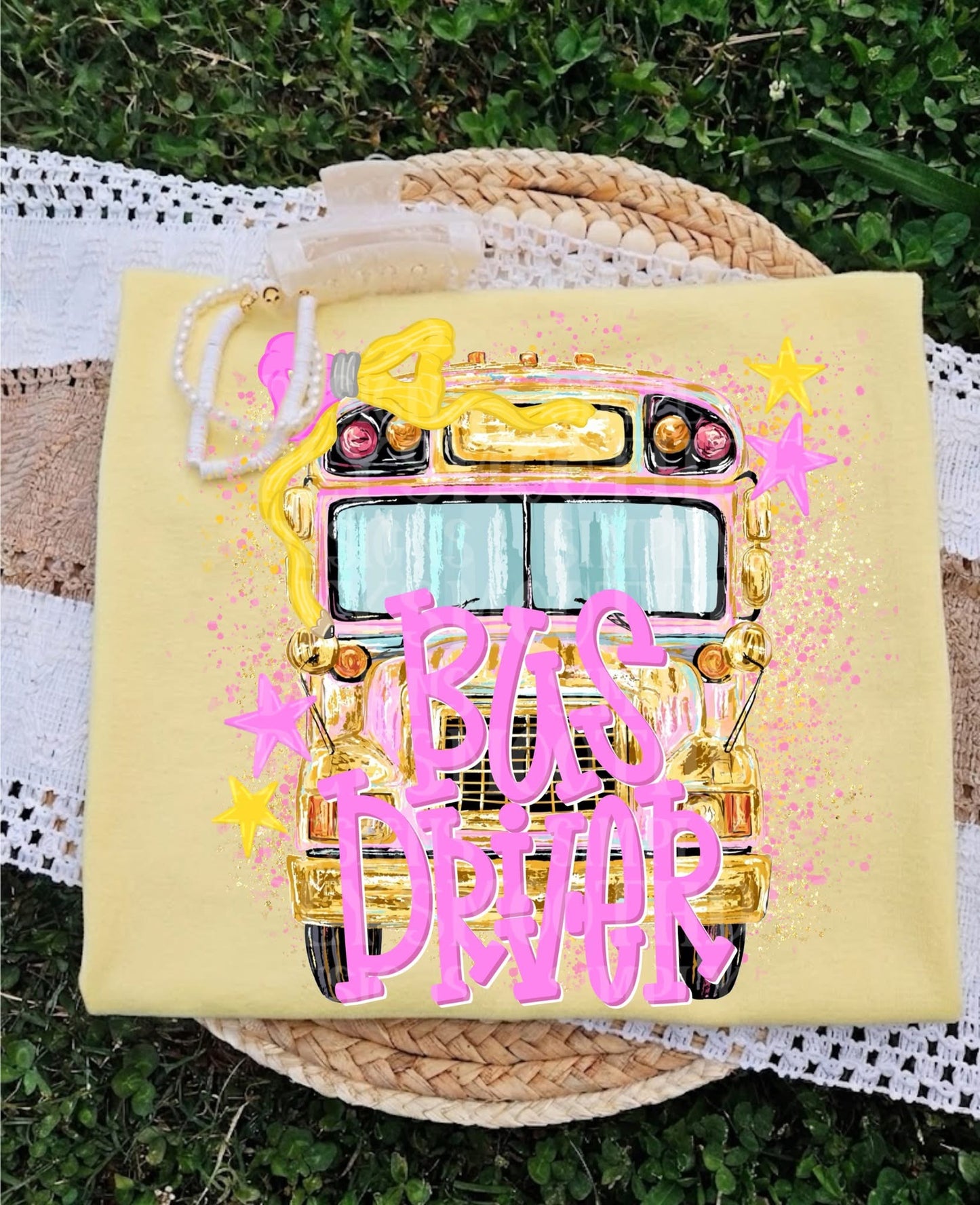 Bus Driver DTF Print