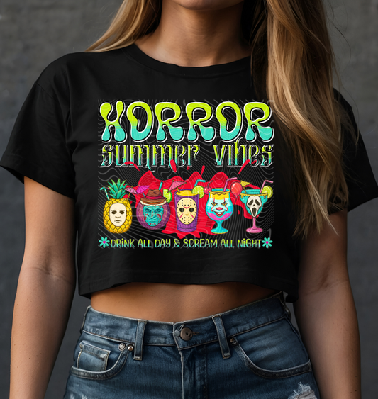 Horror Summer Vibes DTF Print