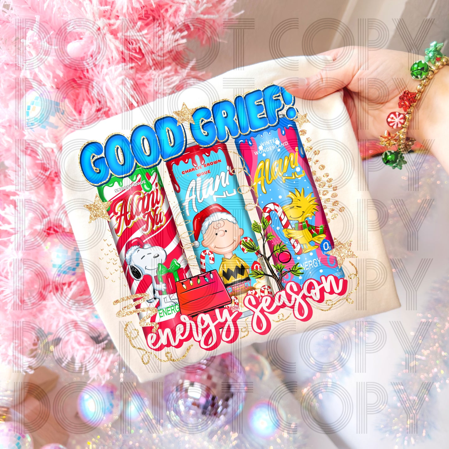 Good Grief Energy Season  DTF Print