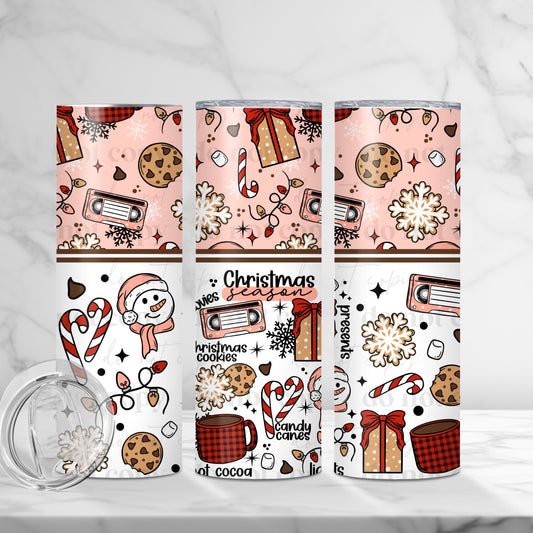 Christmas Season Tumbler Wrap