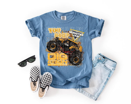 Digatron Monster Jam DTF Prints