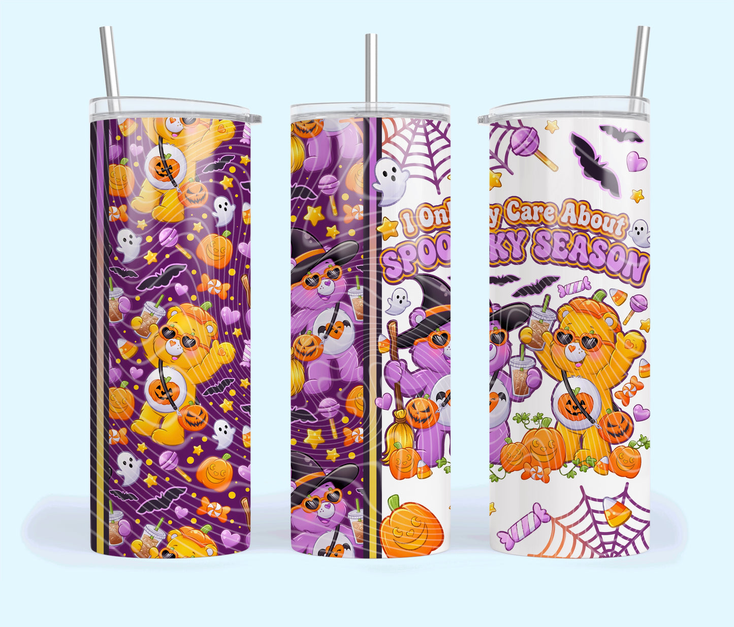 Spooky Bears Tumbler Wrap