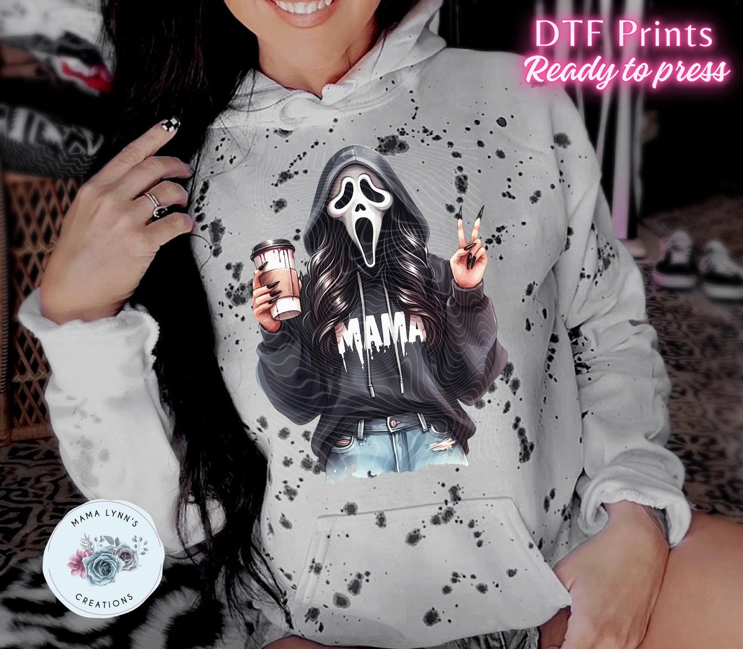 Spooky Mama DTF Print