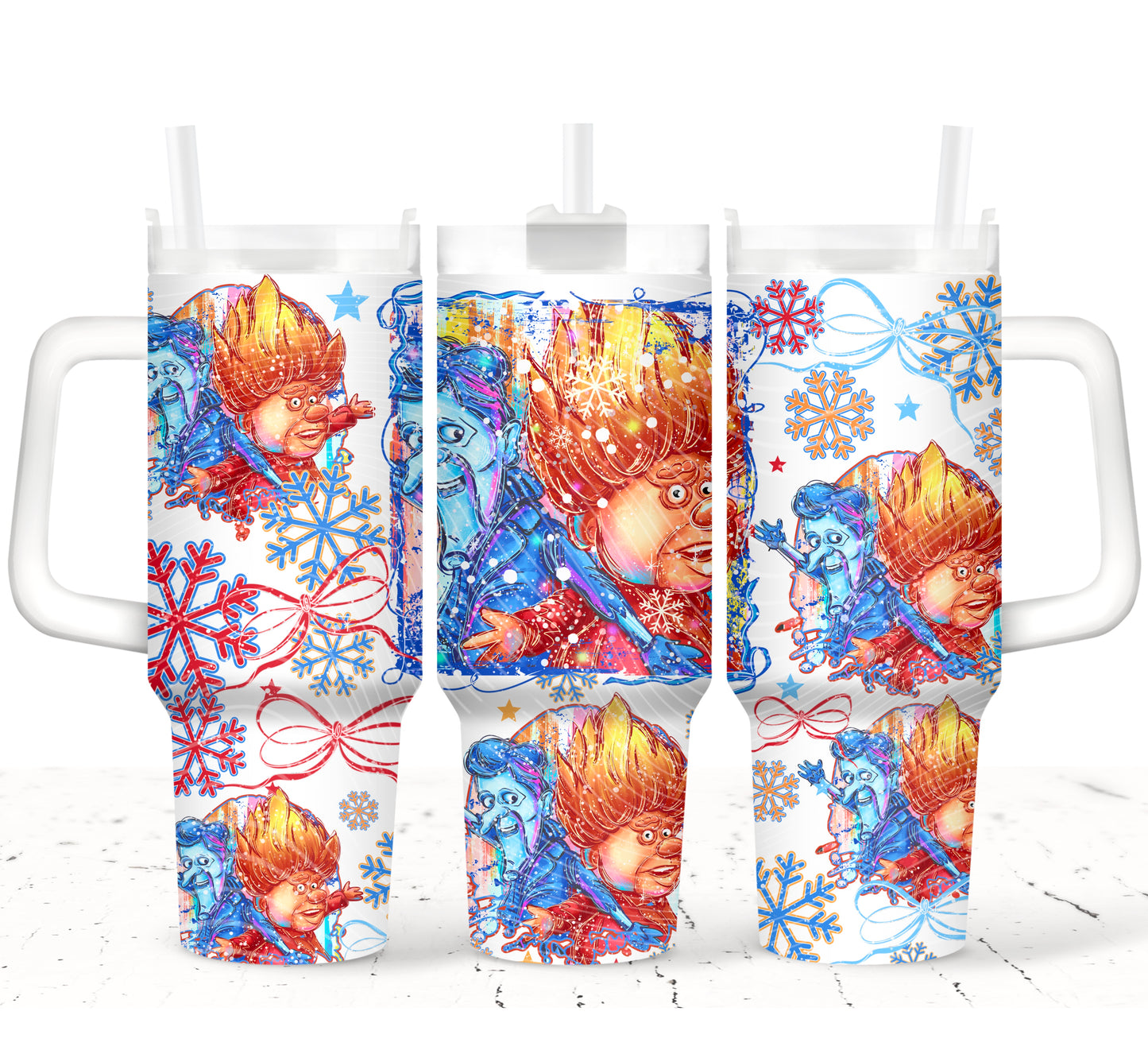 Christmas Miser Bros 40 oz Tumbler Print