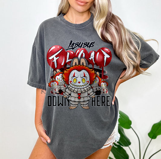 Labubus Float Down Here DTF Prints