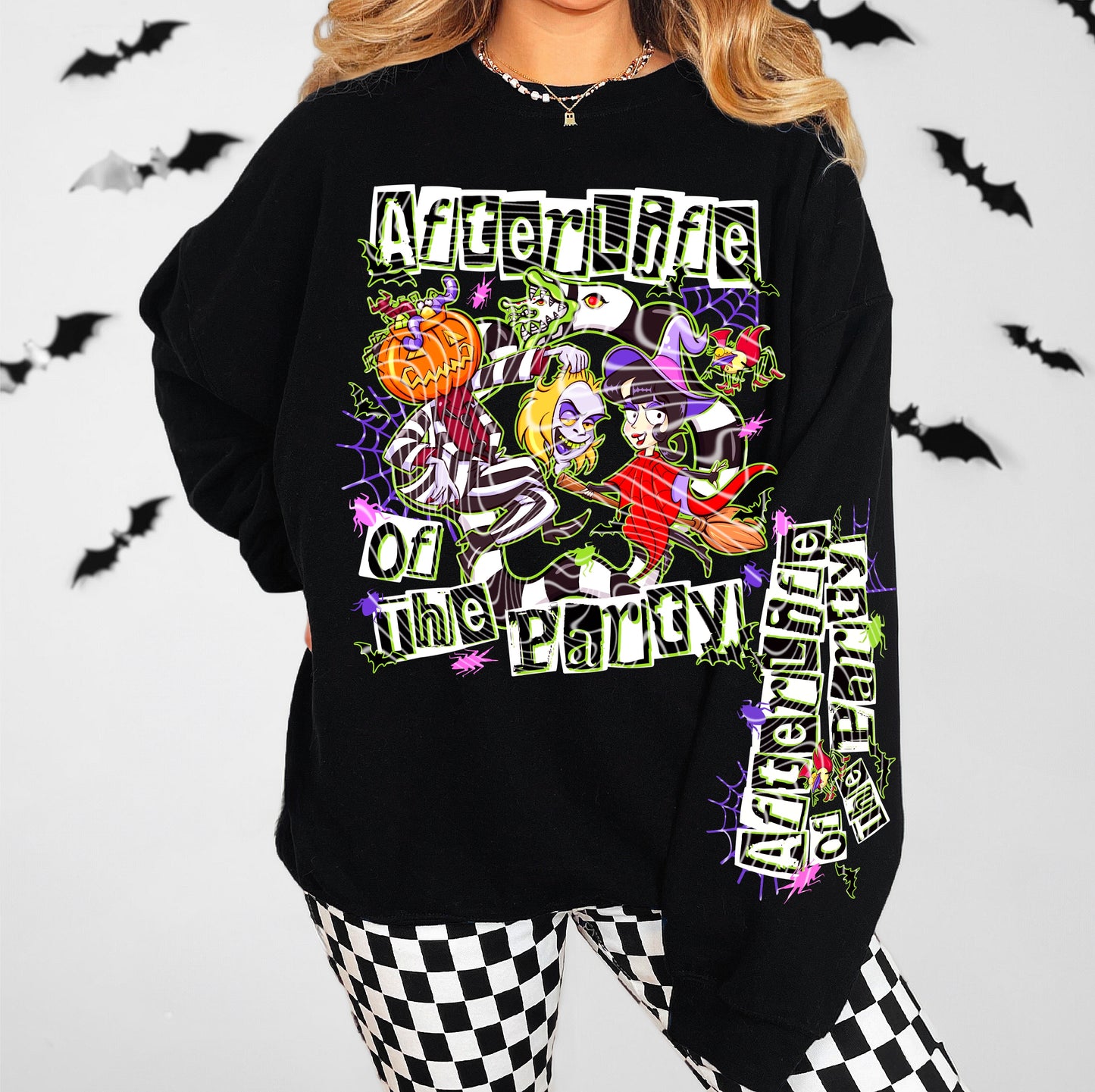Retro Burton Beetlejuice DTF Prints