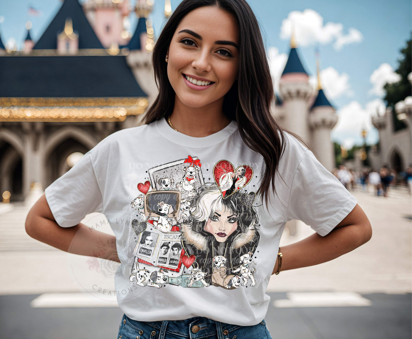 Cruella DTF Print