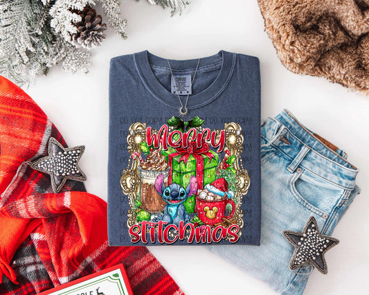 Merry Stitchmas DTF Print