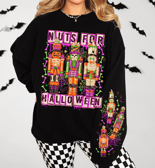 Nuts For Halloween DTF Prints