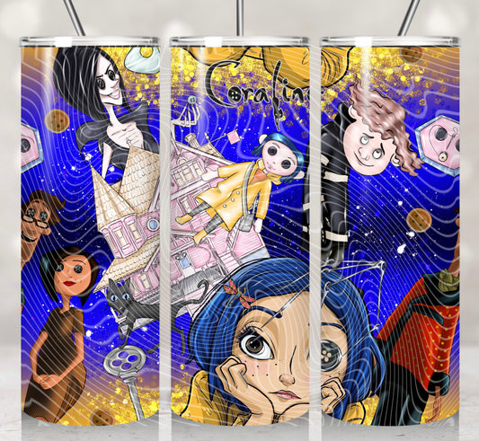 Coraline Tumbler Wrap
