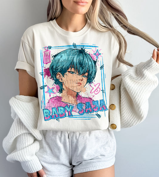Saja Baby DTF Print