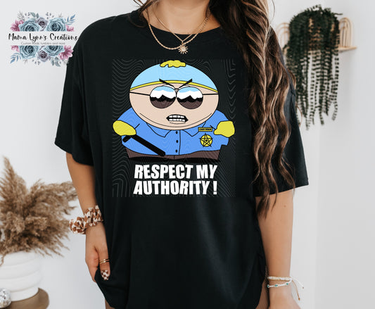 Respect My Authority DTF Print