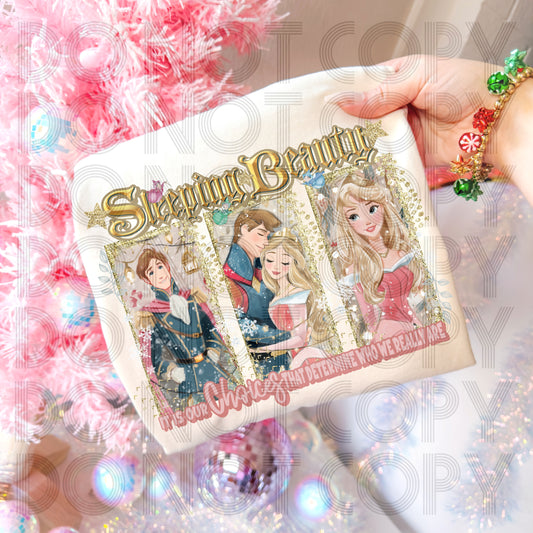 Christmas Princess SB DTF Print