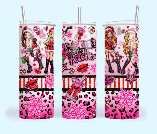 Christmas Is So Fetch Tumbler Wrap