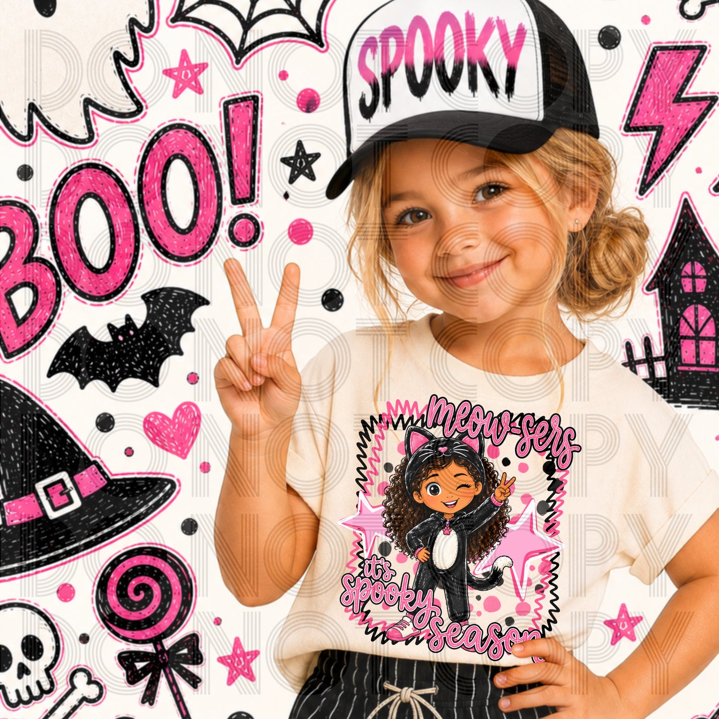 Meow-sers It’s Spooky Season DTF Print
