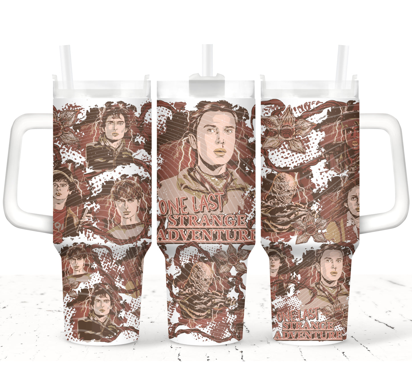 One Last Strange Adventure 40 oz Tumbler Print