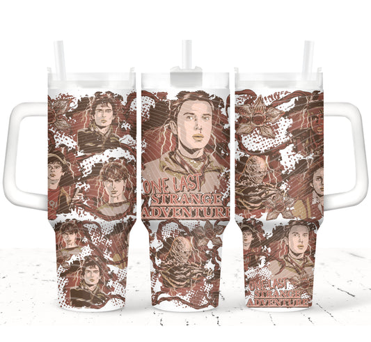 One Last Strange Adventure 40 oz Tumbler Print