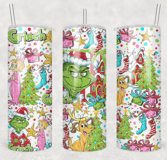 Grinch Tumbler Wrap
