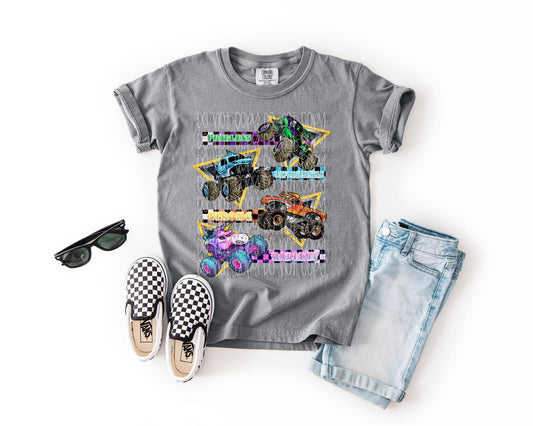 Affirmations Monster Jam DTF Prints