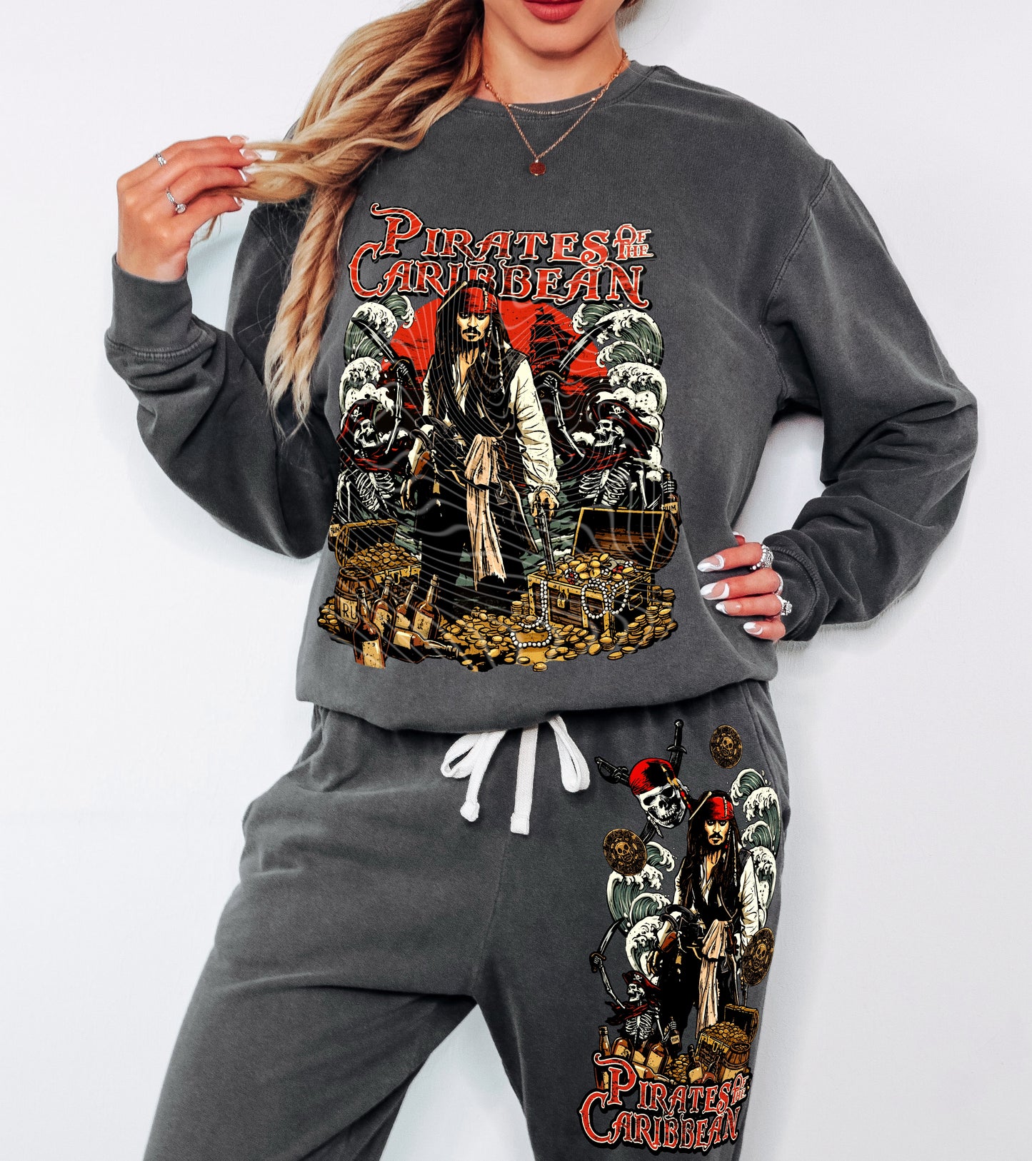 Pirates Theme (Double Sleeve) DTF Prints