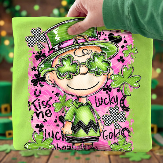 CB Pink Clover DTF Prints