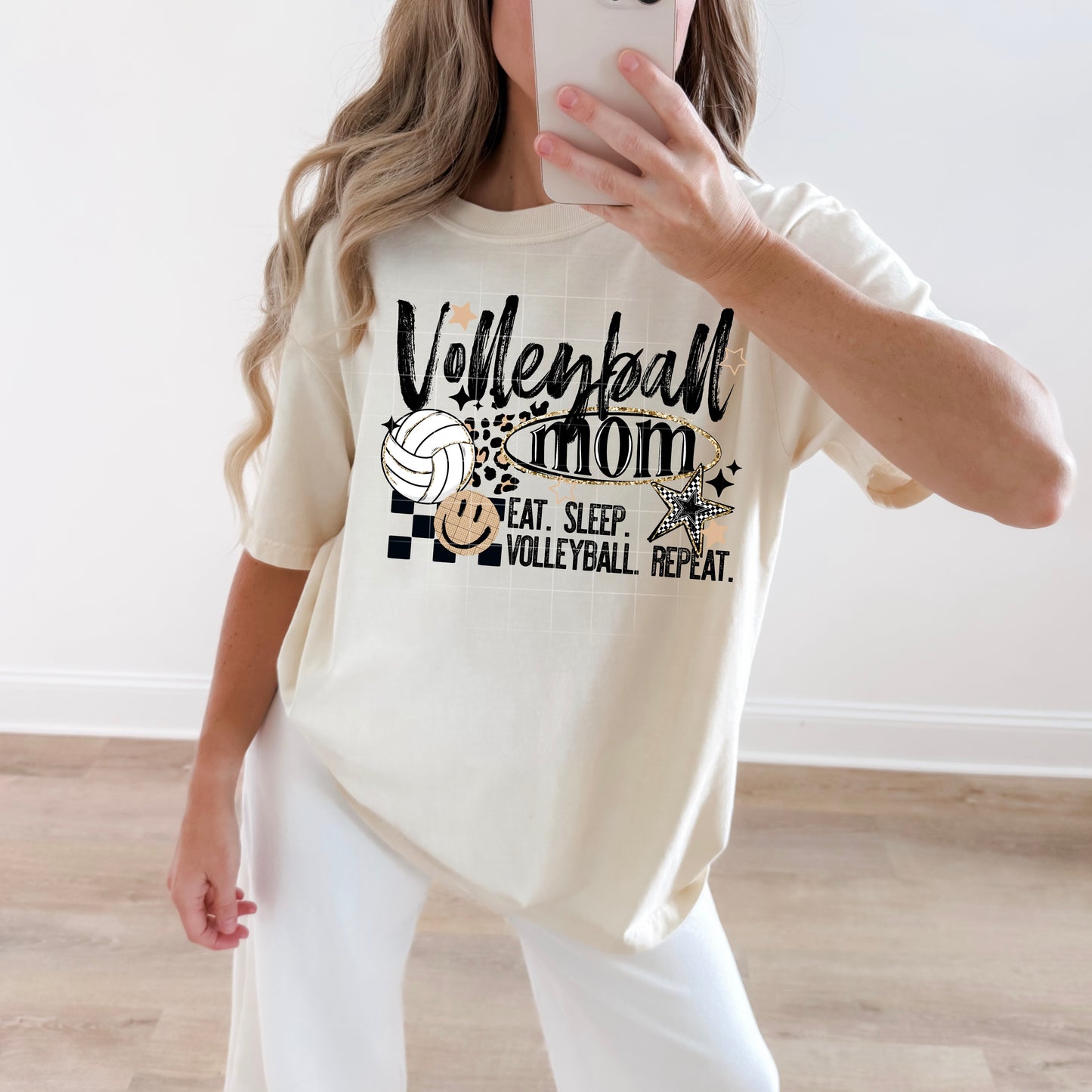 Volleyball Mom DTF Print
