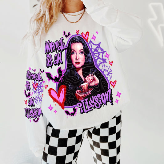 Normal Is An Illusion DTF Print