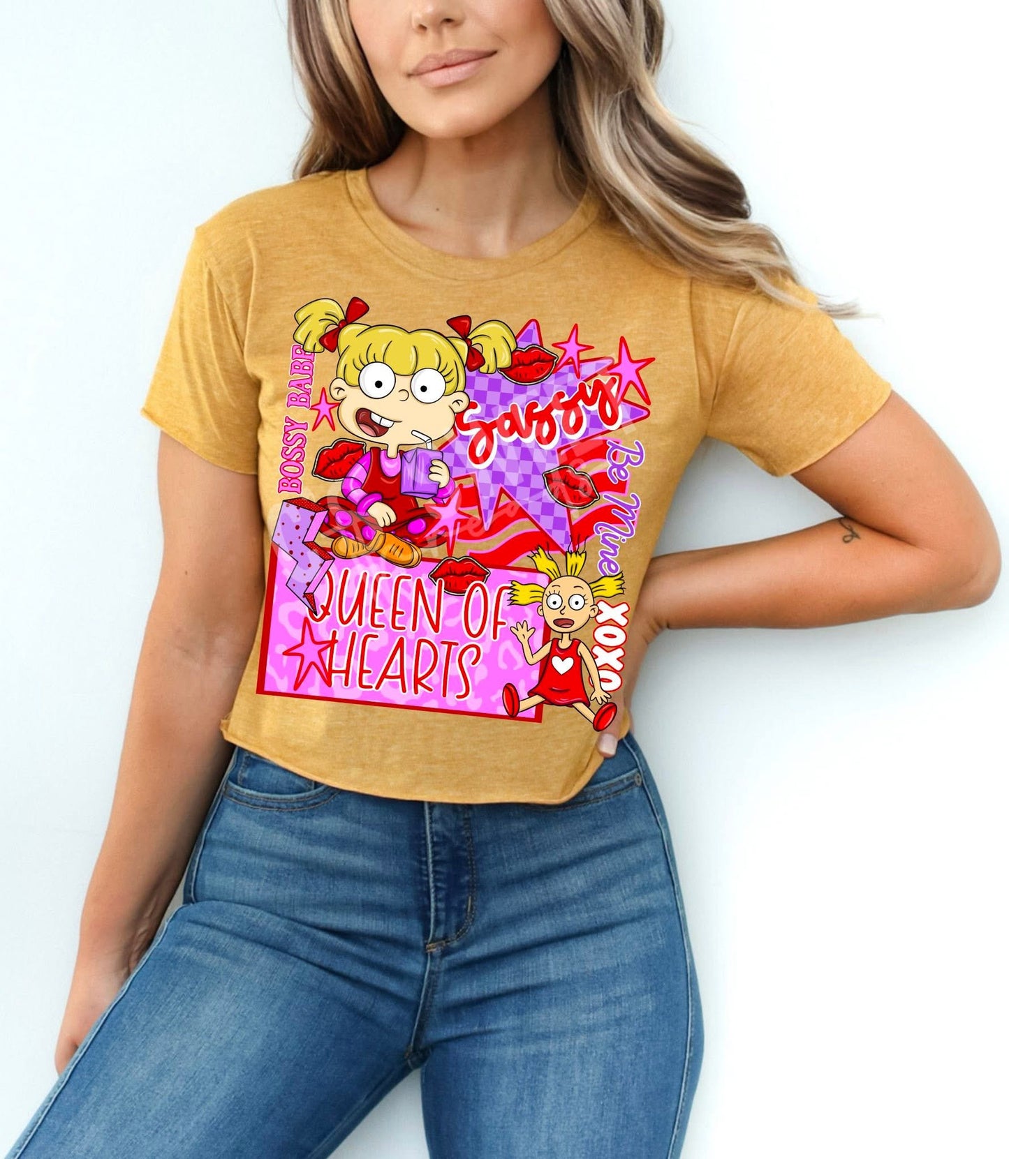 Queen Of Hearts DTF Prints