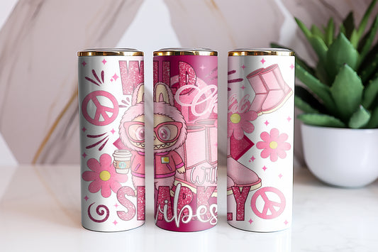 Wild Child With Sparkly Vibes Tumbler Wrap