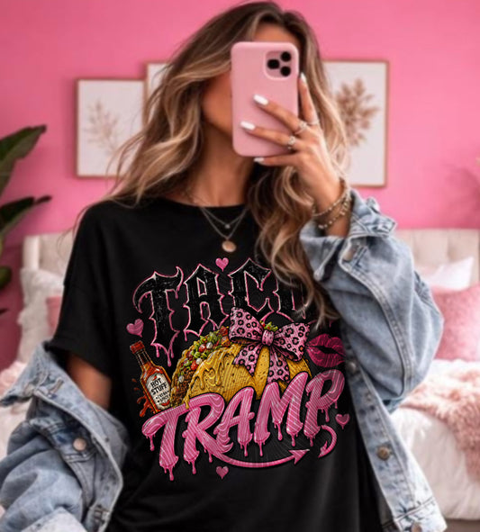 Taco Tramp DTF Print