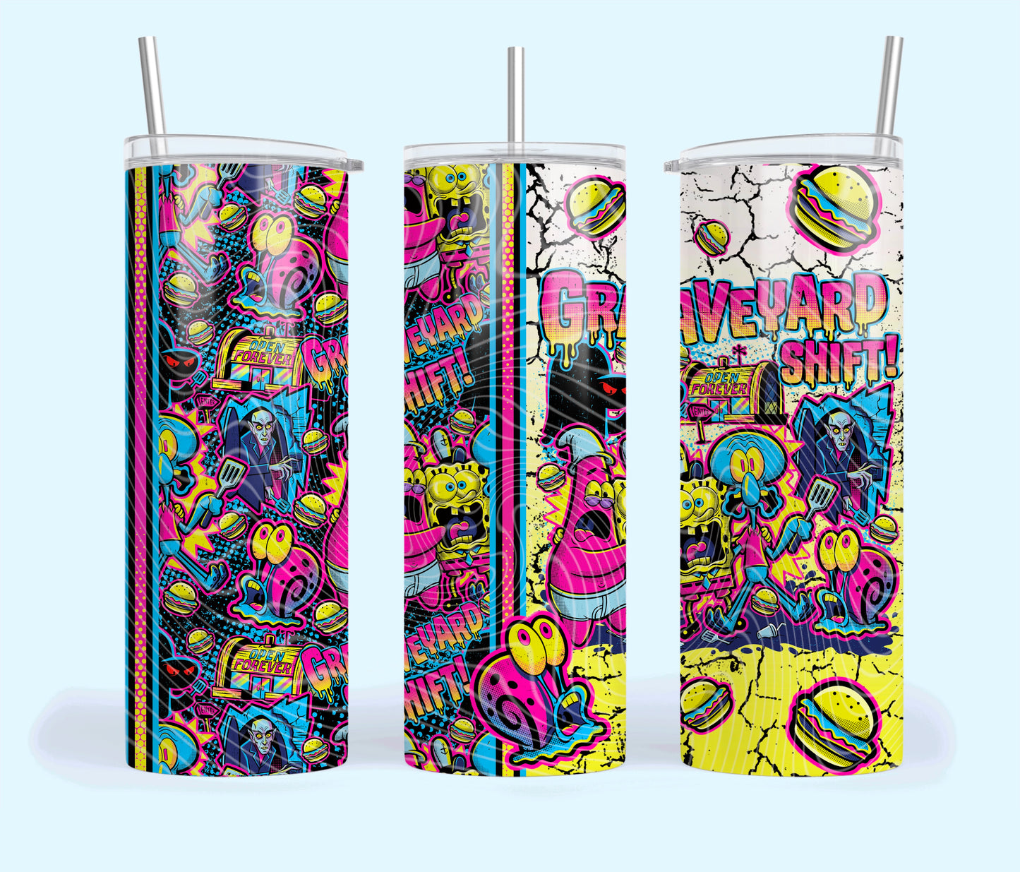 Graveyard Shift Tumbler Wrap