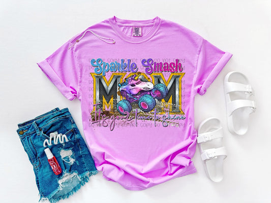 Sparkle Smash Mom DTF Prints