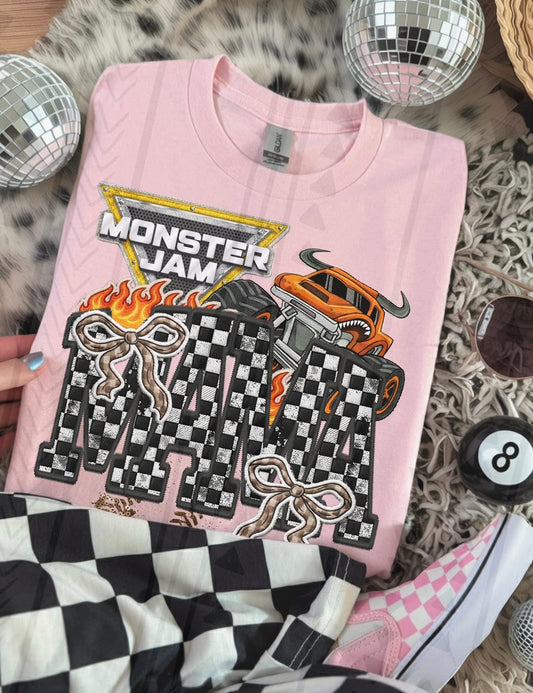 MJ El Toro Mama (with Bows) Faux Embroidery DTF Prints