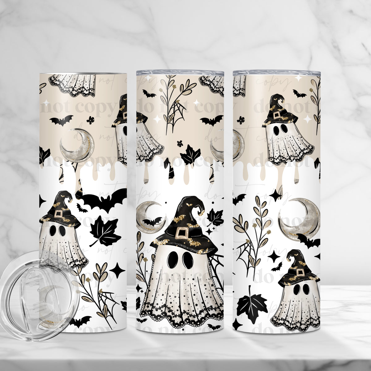 Witch Ghost Tumbler Wrap