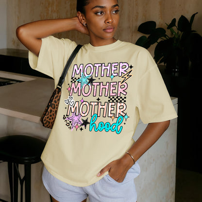 Motherhood Stacked DTF Print
