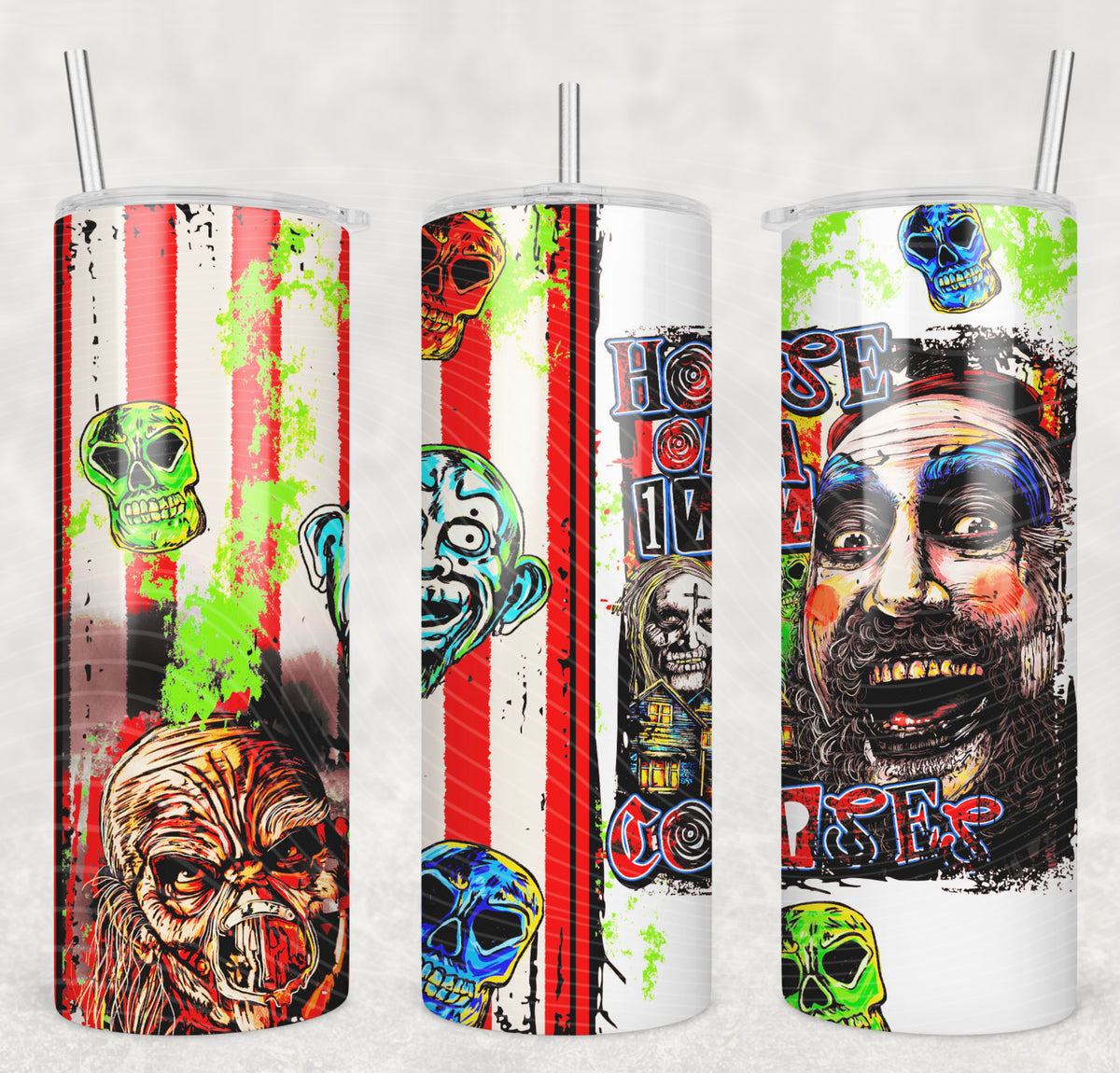 1000 Corpses Tumbler Wrap