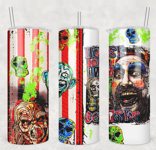 1000 Corpses Tumbler Wrap
