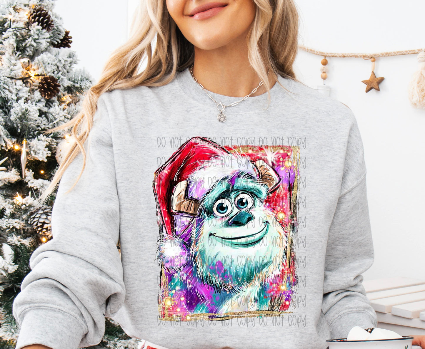 Christmas Sully DTF Print