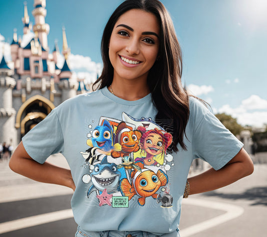 Polaroid Style Wallaby Way DTF Print