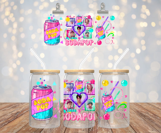 My Little Soda Pop 16 oz Glass Wraps