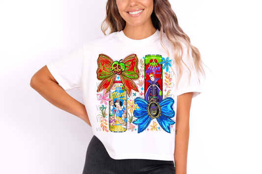 Snow White Alani Bows DTF Prints