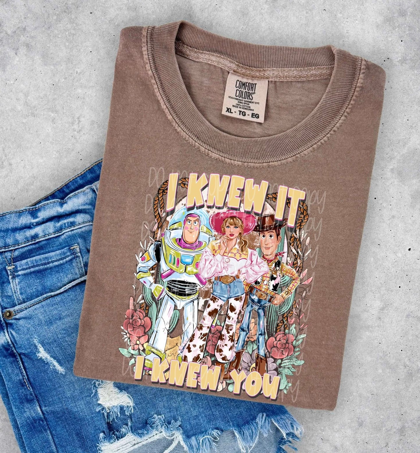 I Knew It I Knew You DTF Print