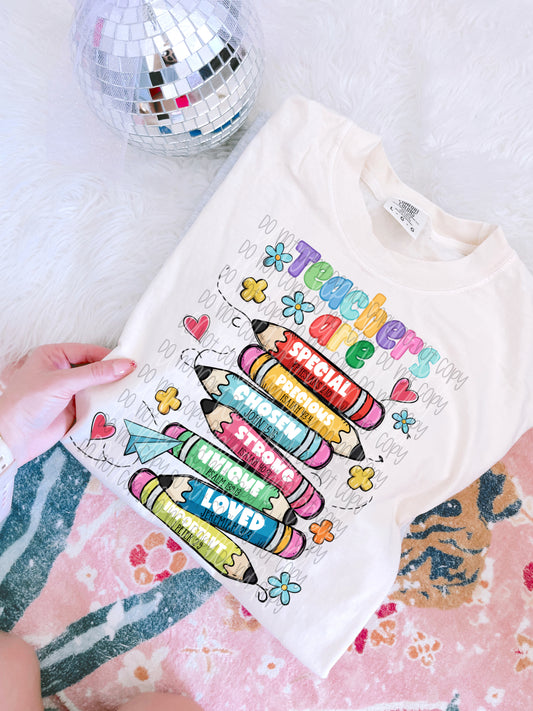 Teachers are… Faith Affirmations DTF Prints