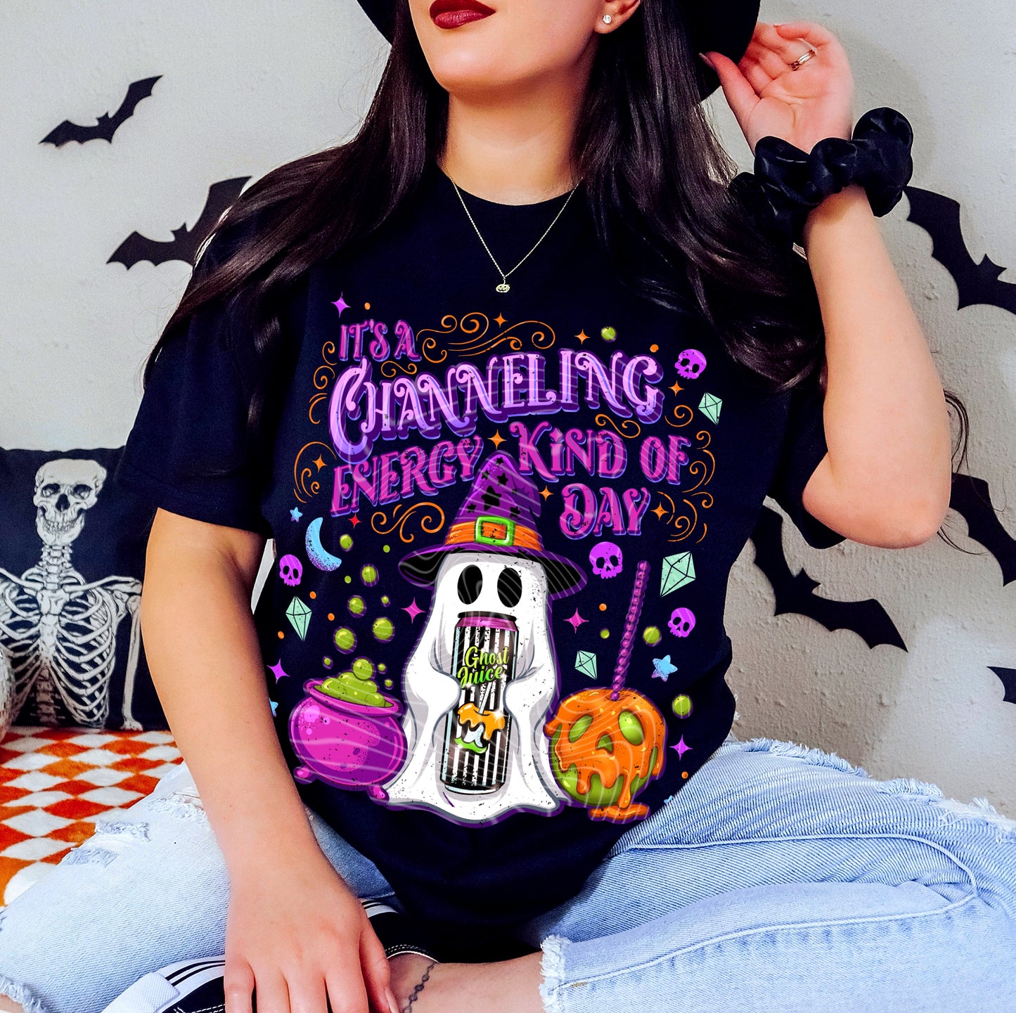 Channeling Ghost Juice Energy DTF Prints