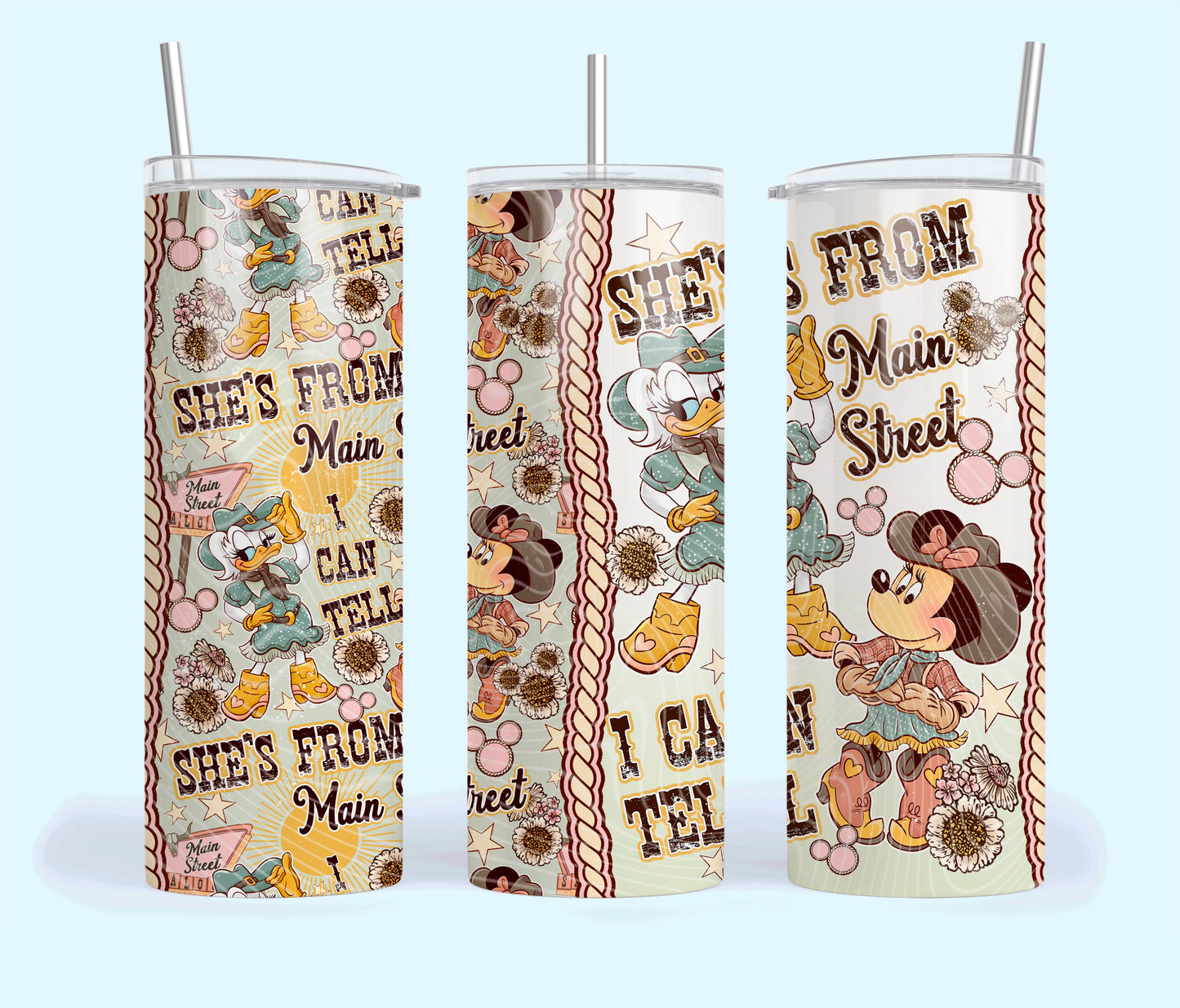 She’s From Main Street I Can Tell Tumbler Wrap