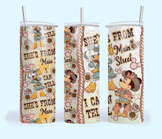 She’s From Main Street I Can Tell Tumbler Wrap