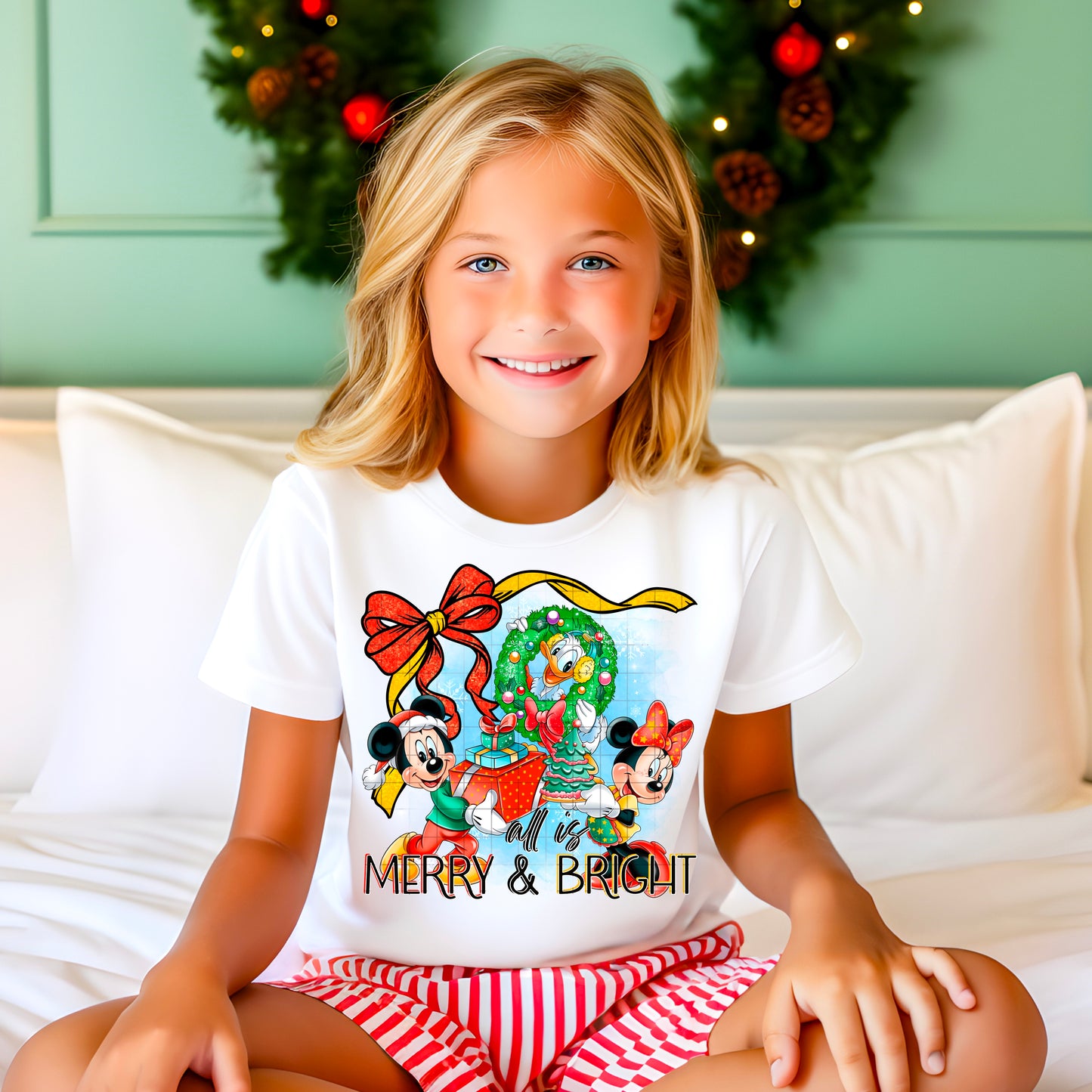 Merry & Bright DTF Prints